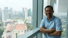 Aji Santoso bicara tentang persiapan Indonesia U-23 menghadapi SEA Games 2015 Singapura di kantor Bola.com, beberapa waktu lalu. 