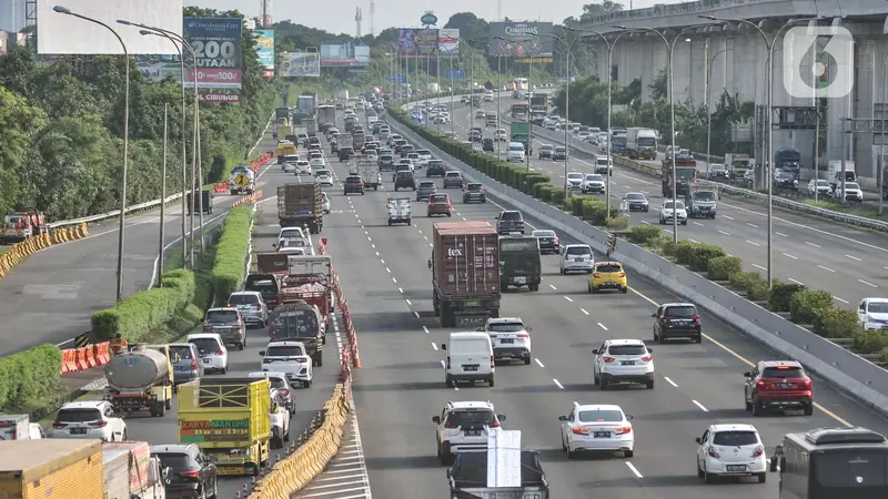 291 Ribu Kendaraan Tinggalkan Jakarta Jelang Libur Nataru