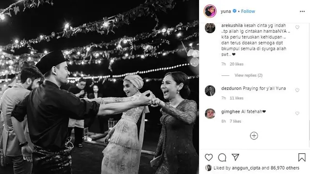 Unggahan Yuna di Instagram. (Foto: Dok. Instagram @yuna)