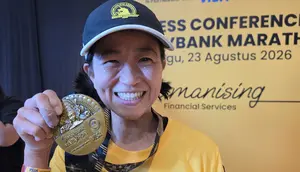 Gokil! Febry Arnold Sudah 86 Kali Ikut Lomba Lari 42 KM, Teranyar di Maybank Marathon 2026