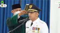 Hengky Kurniawan resmi dilantik sebagai Bupati Bandung Barat (https://www.instagram.com/p/CkrwELcJcM5/)