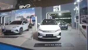 Booth BYD dan DENZA di PEVS 2025. (ist)
