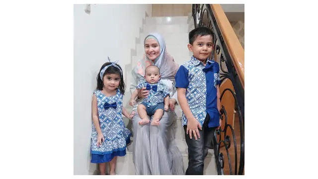 Dikaruniai 3 Anak, Ini 5 Momen Kebersamaan Intan Nuraini Bersama Buah Hatinya