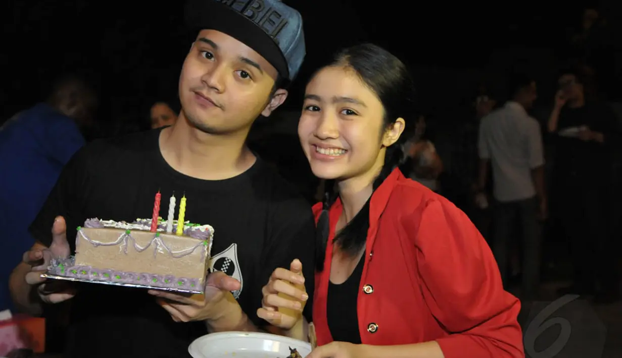 Derby Romero ketika masih berama Febby Blink [Foto: Panji Diksana/Liputan6.com]