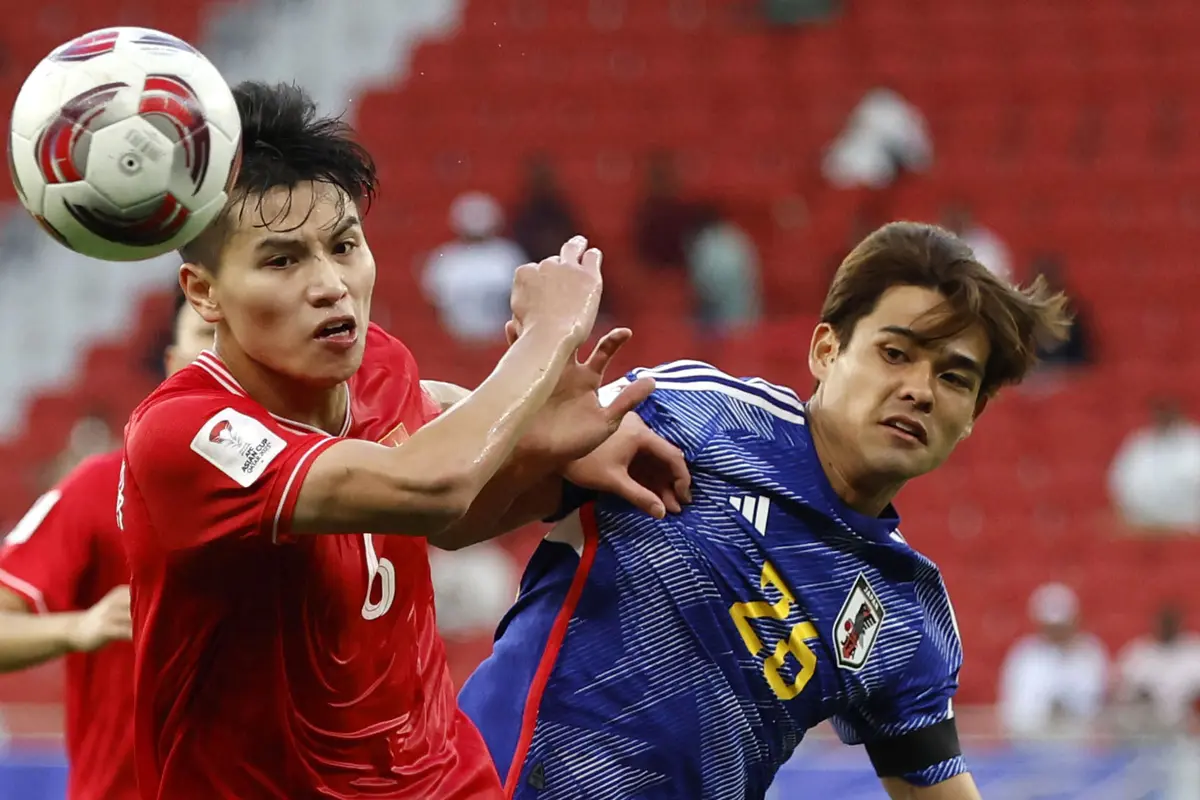 Foto: Penampilan Luar Biasa Para Pemain Timnas Vietnam yang Sempat Kagetkan Jepang di Piala Asia 2023
