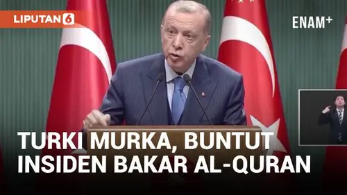 VIDEO: Insiden Bakar Al-Quran Persulit Swedia Gabung NATO