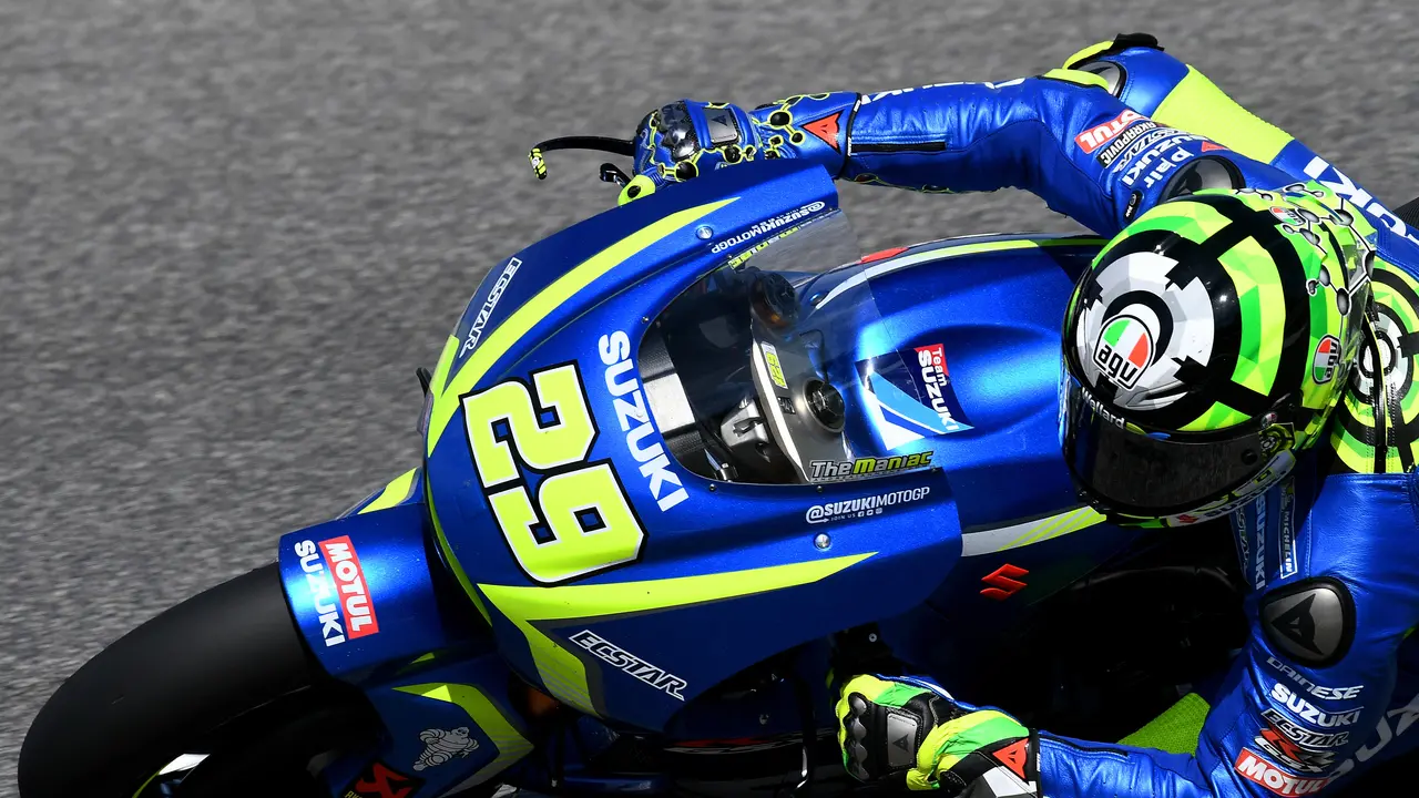 Pembalap Suzuki, Andrea Iannone 