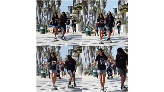 Momen Kebersamaan Aurelie Moeremans dan Ello (sumber: instagram/@aurelie)