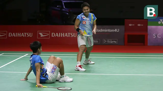 Foto: Joss! Apriyani / Siti Fadia Bungkam Ganda Putri Malaysia dan Jejakkan Kaki ke Final Daihatsu Indonesia Masters 2022