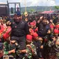 Kapolri Jenderal Tito Karnavian memimpin upacara HUT Brimob di Ambon