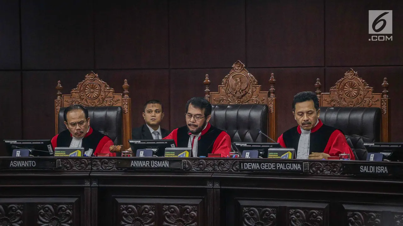 Putusan Sidang MK 2019