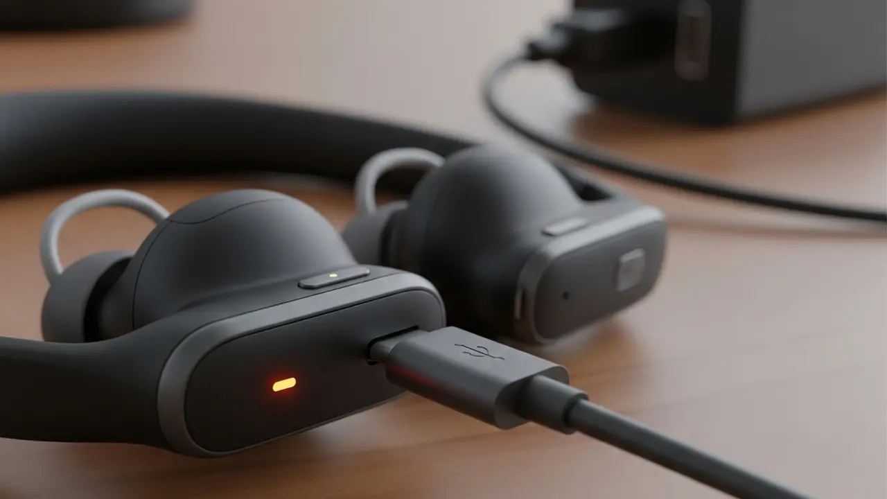 Ngecas headset bluetooth (Foto: Gemini)