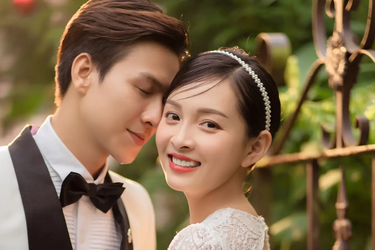 pasangan cinta romantis