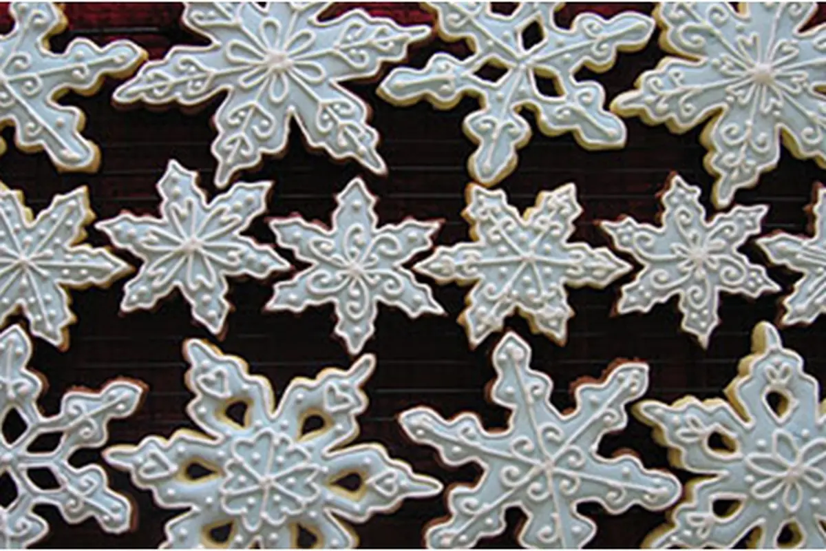 Snowflake cookies (c) wordpress