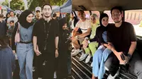 Potret Syahnaz dampingi Jeje Govinda kunjungi warga Jawa Barat (sumber: Instagram/syahnazs)