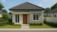 10 Desain Rumah Type 36 agar Terlihat Luas dan Estetik dari Depan, Cocok untuk Keluarga Kecil