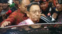 Mantan Wakil Presiden Boediono. (Liputan6.com/Nanda Perdana Putra)