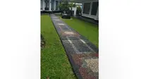 Istana Kepresidenan Jakarta sudah kembali kering usai banjir akibat hujan deras yang mengguyur Ibu Kota pada Selasa (25/2/2020) dini hari. (Foto: Biro Kepresidenan)