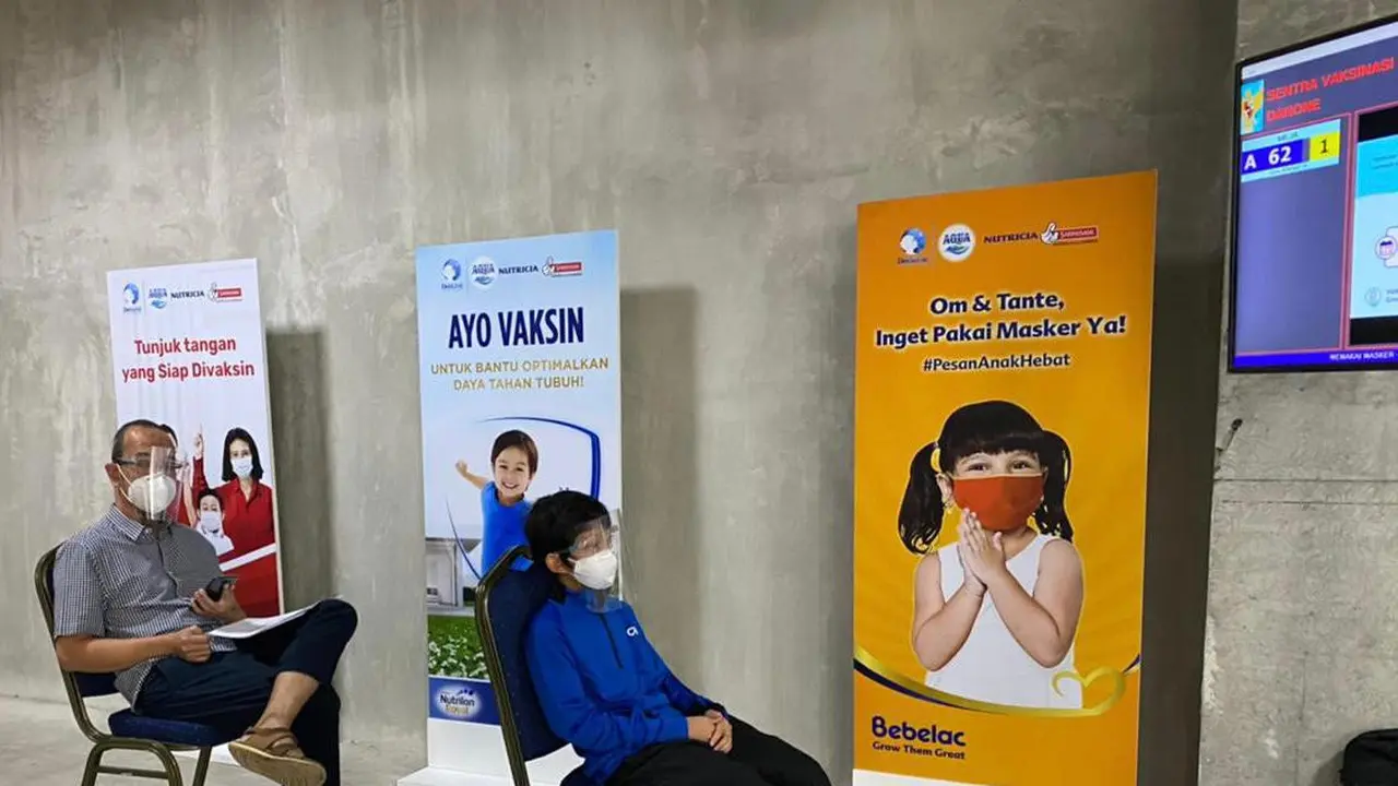 Vaksinasi Anak Danone Indonesia. Dok Danone