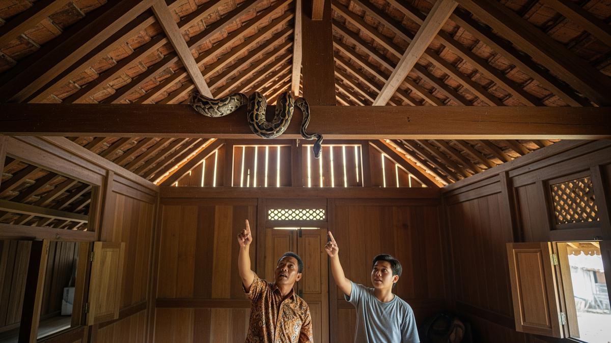 10 Tips Mencegah Ular Masuk ke Atap Rumah atau Plafon Tanpa Harus Bongkar Bangunan