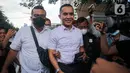 Mantan Kepala Bea Cukai Yogyakarta Eko Darmanto usai diperiksa di Gedung Merah Putih KPK, Jakarta, Selasa (7/3/2023). KPK melakukan pemeriksaan terhadap Eko Darmanto untuk dimintai klarifikasi terkait Laporan Harta Kekayaan Penyelenggara Negara (LHKPN) sebesar Rp 15,7 miliar. (Liputan6.com/Faizal Fanani)
