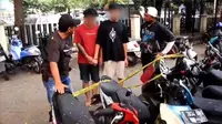 Dua Maling Motor Diciduk, Uang Curian Dipakai Foya-foya