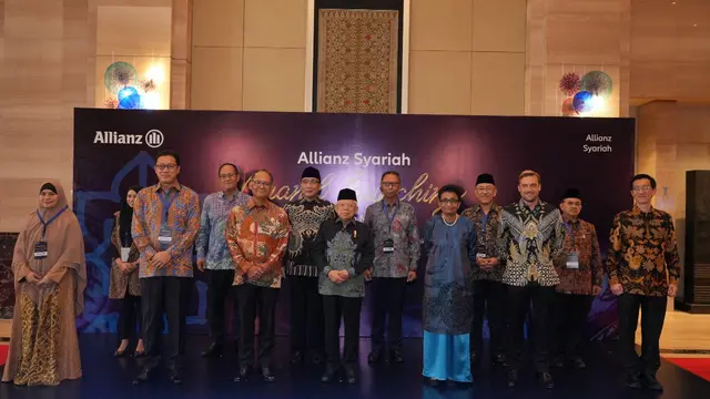 Peluncuran Allianz Syariah  turut dihadiri langsung Wakil Presiden Ma'ruf Amin