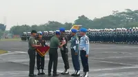 Panglima TNI Gatot Nurmantyo meresmikan  Operasi Penegakan Ketertiban (Gaktib) dan Yustisi Pom TNI 2017 (Nanda Perdana Putra/Liputan6.com)