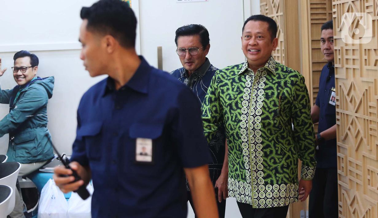 Kunjungan dan pertemuan ini untuk melakukan silaturahmi kebangsaan. (Liputan6.com/Angga Yuniar)