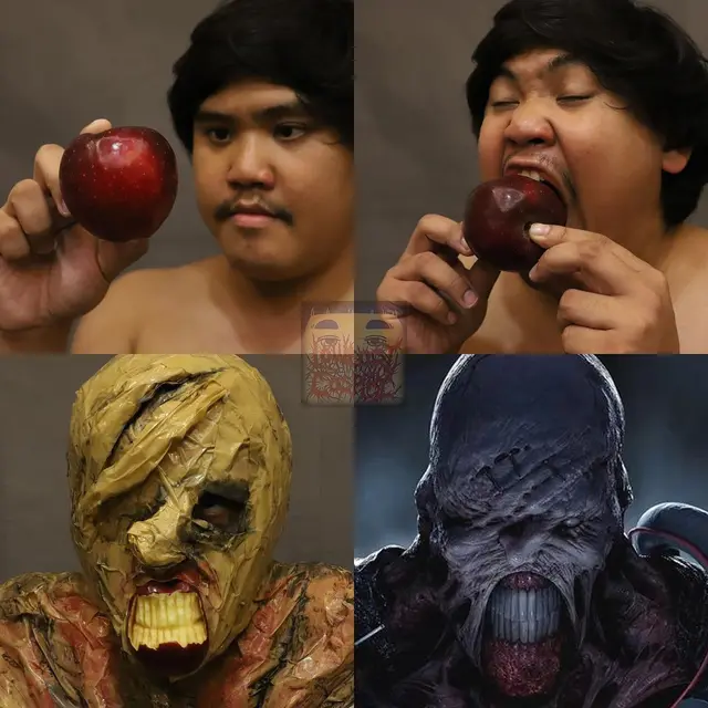 6 Cosplay Low Budget Pakai Apel Ini Bikin Ketawa Geli