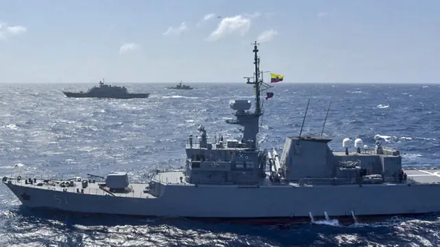 FOTO: Amerika Serikat dan Kolombia Mulai Latihan Militer di Karibia
