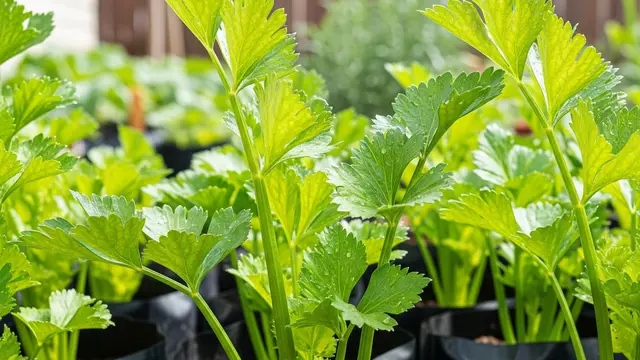 Menanam Seledri di Polybag