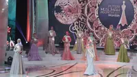 6 Besar Finalis Putri Muslimah Indonesia 2017 (Liputan6.com/Herman Zhakaria)