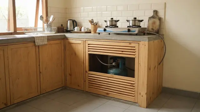 Tempat Penyimpanan Tabung Gas