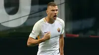 3. Edin Dzeko (AS Roma) - 7 Gol. (AP/Matteo Bazzi)