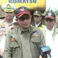 Kepala BNPB Letjen TNI Suharyanto menyampaikan mayoritas bencana yang terjadi selama musim lebaran 2024 (Liputan6.com/Fira Syahrin).