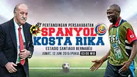 Spanyol vs Kosta Rika (Liputan6.com/Sangaji)