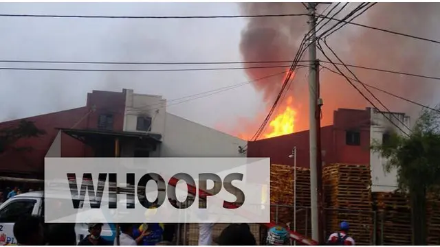 Kebakaran pabrik kayu Jokowi ini dipicu oleh hubungan arus pendek listrik.