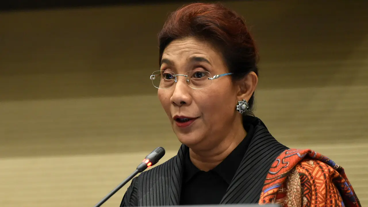 20151116-Menteri Susi Berikan Pidato Soal Kejahatan Lingkungan di Singapura