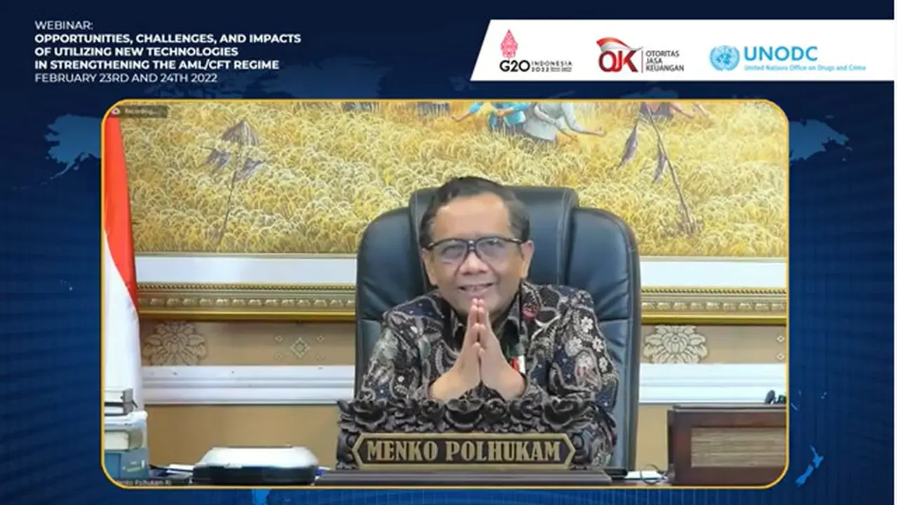 Menteri Koordinator Bidang Politik, Hukum dan Keamanan (Menkopolhukam) Mahfud MD