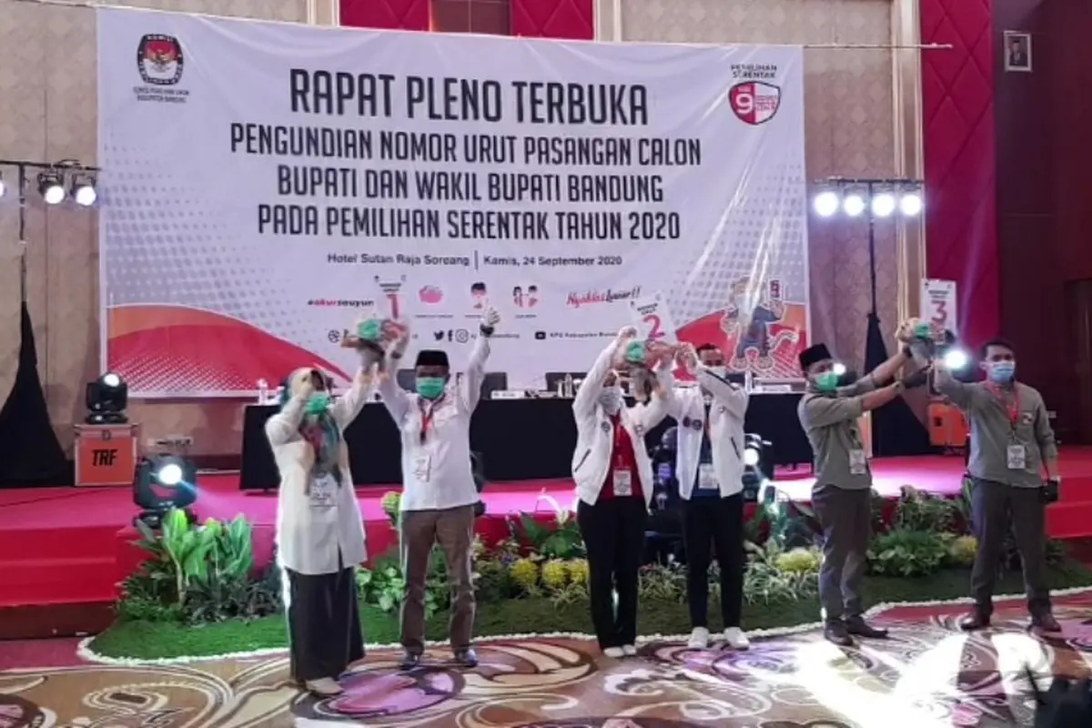 Nomor Urut Pilkada Kabupaten Bandung