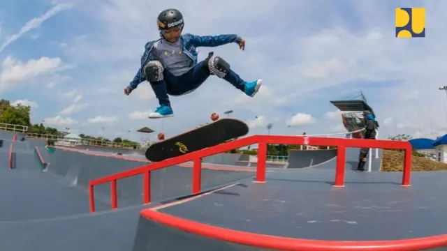 Kementerian PUPR telah selesai membangun Venue dan penataan kawasan Jakabaring Sport City, Palembang. (Dok Kementerian PUPR)