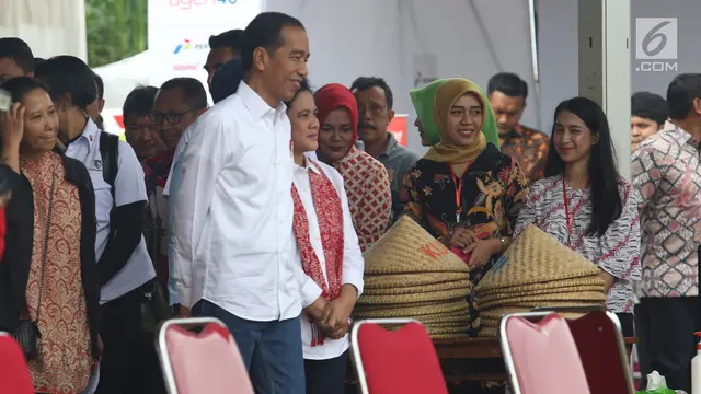Presiden Jokowi Tinjau Gerakan Musim Tanam di Garut