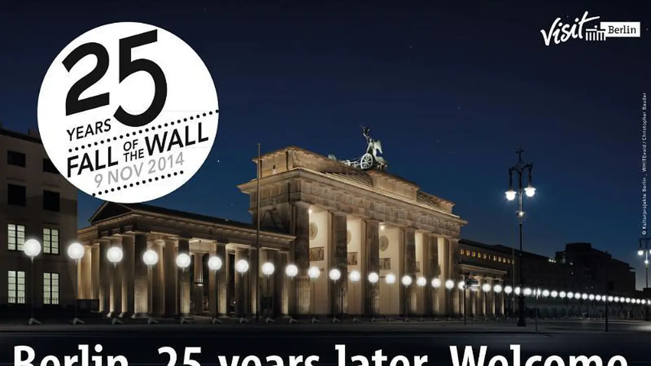 Malam Ini, Jerman Rayakan 25 Tahun Kejatuhan Tembok Berlin