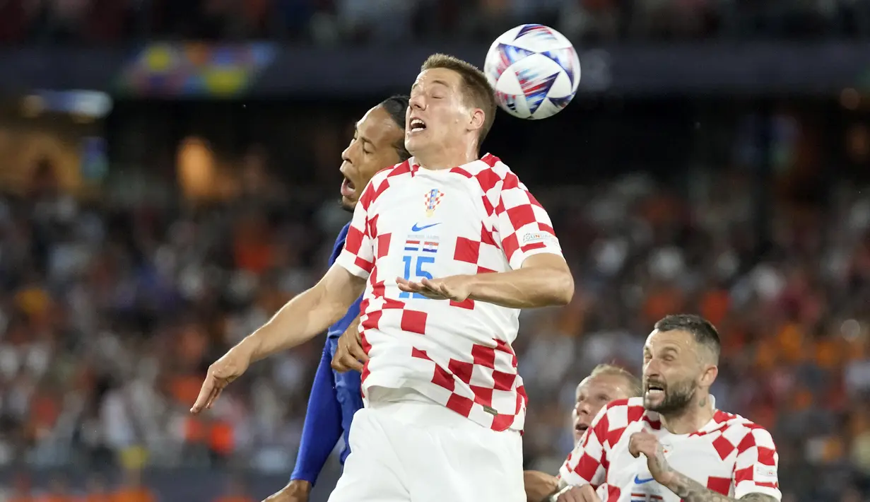 Kemenangan atas Belanda ini membuat Kroasia telah menjejakkan kaki ke babak final. (AP Photo/Peter Dejong)