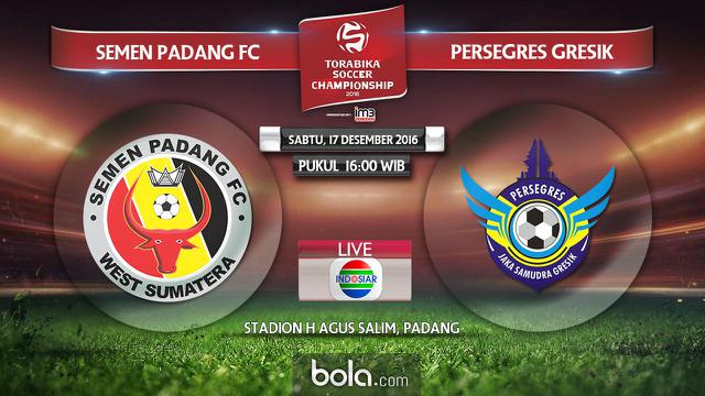 TSC_Semen Padang FC Vs Persegres Gresik (Bola.com/Adreanus Titus)