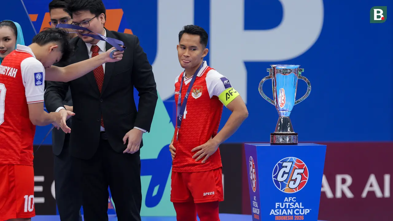 Foto: Berikan Perlawanan hingga Titik Darah Penghabisan, Timnas Futsal Indonesia Tunduk dari Iran Melalui Adu Penalti di Piala Asia
