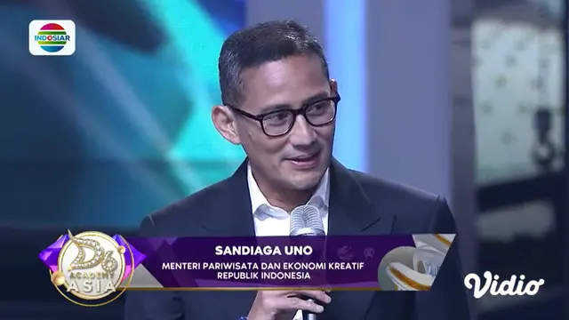 Sandiaga Uno di Dangdut Academy Asia 6