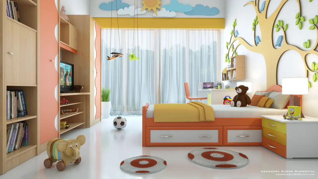 8 Ide Tempat Penyimpanan Barang yang Praktis di Kamar Anak