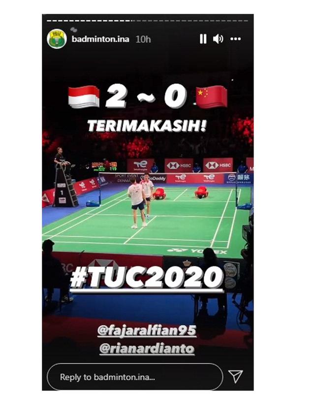 8 Momen Kemenangan Indonesia di Thomas Cup 2020, Raih Juara Usai Penantian 19 Tahun